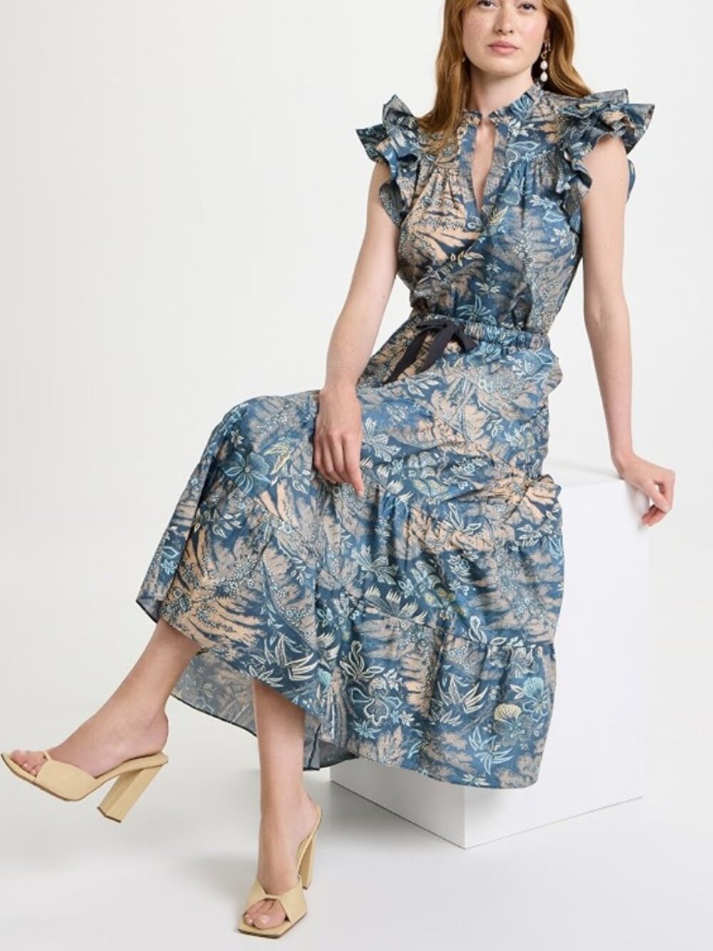 Ulla Johnson Lei Top And Skirt Set SZ 8 Waimea Floral